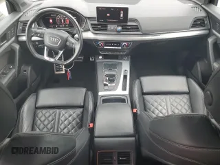 2018 Audi SQ5 Prestige with VIN WA1C4AFY4J2101014, listed as a Copart auction lot 65063764 with 60,064 mi miles and Salvage Title. Bid and sale history available at DreamBid. Image 8.