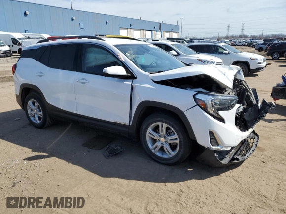 2020 GMC Terrain SLE z VIN 3GKALTEV5LL164390, wystawiony jako Copart lot #49792365 z przebiegiem 151 725 mil mil oraz Nie do naprawy • Non repairable. Historia ofert i sprzedaży dostępna na DreamBid. Obrazek 4.