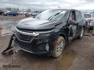 2024 Chevrolet Equinox LT with VIN 3GNAXKEGXRL345612, listed as a IAAI auction lot 41839849 with 14,908 mi miles. Bid and sale history available at carsss.com. Image 17.