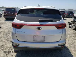 2020 Kia Sportage EX with VIN KNDPN3AC8L7780402, listed as a Copart auction lot 55964355 with 91,728 mi miles and Salvage title. Bid and sale history available at DreamBid. Image 6.