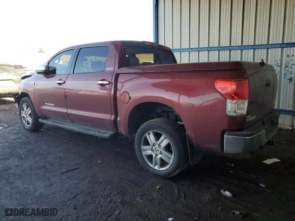 2010 Toyota Tundra 4WD Truck LTD with VIN 5TFHW5F18AX120670, listed as a Copart auction lot 43863595 with 164,973 mi miles and Salvage Title. Bid and sale history available at carsss.com. Image 2.