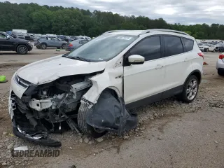 2015 Ford Escape Titanium with VIN 1FMCU0J99FUB88741, listed as a Copart auction lot 55679475 with 149,825 mi miles and Salvage title. Bid and sale history available at DreamBid. Image 1.
