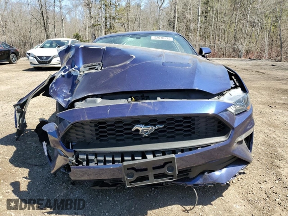 2020 Ford Mustang EcoBoost with VIN 1FA6P8TH3L5100144, listed as a Copart auction lot 52670225 with Not Provided miles and Salvage Title. Bid and sale history available at DreamBid. Image 5.