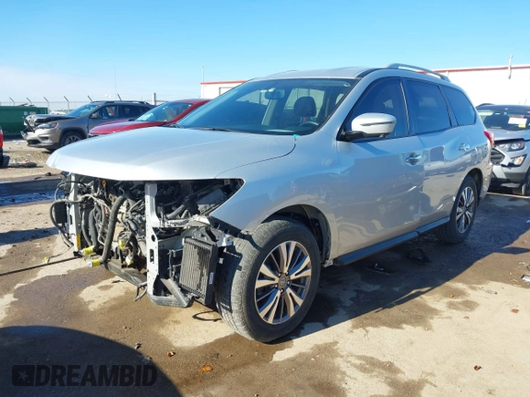 2020 Nissan Pathfinder SL with VIN 5N1DR2CN0LC604351, listed as a IAAI auction lot 41179117 with 80,861 mi miles. Bid and sale history available at carsss.com. Image 18.
