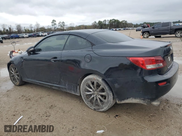 2014 Lexus IS 250 C z VIN JTHFF2C21E2529906, wystawiony jako Copart lot #41585535 z przebiegiem 122 597 mil mil oraz Szkoda całkowita • Salvage title. Historia ofert i sprzedaży dostępna na DreamBid. Obrazek 2.