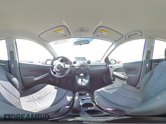 2013 Mazda Mazda2 Sport with VIN JM1DE1KZ4D0164328, listed as a Copart auction lot 53372705 with 10,796 mi miles and Salvage Title. Bid and sale history available at carsss.com. Image 13.