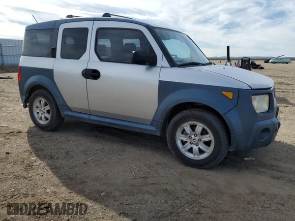 2006 Honda Element EX with VIN 5J6YH28626L028271, listed as a Copart auction lot 49629635 with 380,915 mi miles and Salvage Title. Bid and sale history available at DreamBid. Image 4.