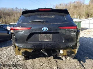 2023 Toyota Highlander Hybrid XLE with VIN 5TDKBRCH6PS579267, listed as a Copart auction lot 50688165 with 49,842 mi miles and Salvage Title. Bid and sale history available at carsss.com. Image 6.