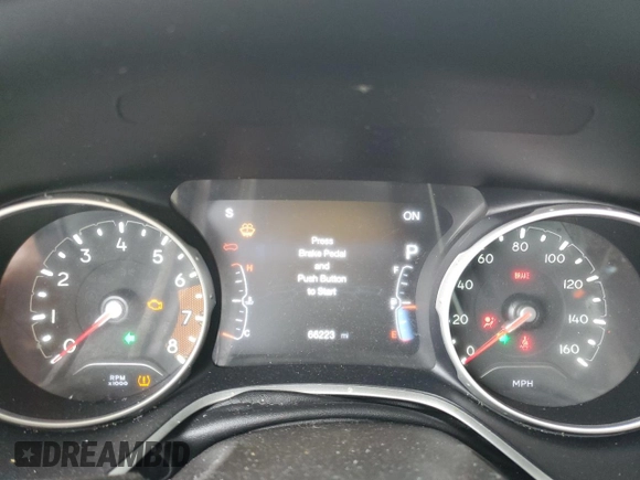 2020 Jeep Compass Limited z VIN 3C4NJCCBXLT211277, wystawiony jako Copart lot #58829525 z przebiegiem 66 223 mil mil oraz Nie do naprawy • Non repairable. Historia ofert i sprzedaży dostępna na DreamBid. Obrazek 9.