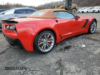 2016 Chevrolet Corvette Z06 3LZ with VIN 1G1YU3D63G5600184, listed as a Copart auction lot 88636455 with 4,042 mi miles and Salvage Title. Bid and sale history available at carsss.com. Image 3.