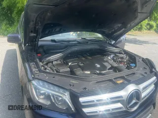 2017 Mercedes-Benz GLS 450 with VIN 4JGDF6EE9HA762462, listed as a Copart auction lot 56055984 with 126,673 mi miles and . Bid and sale history available at DreamBid. Image 7.