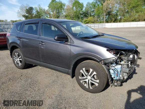 2018 Toyota RAV4 LE with VIN JTMBFREV0JJ224932, listed as a Copart auction lot 53895615 with 52,889 mi miles and Salvage Title. Bid and sale history available at DreamBid. Image 4.