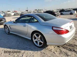 2015 Mercedes-Benz SL-Class SL 550 with VIN WDDJK7DA9FF033987, listed as a Copart auction lot 76760644 with 61,036 mi miles and Salvage Title. Bid and sale history available at carsss.com. Image 2.