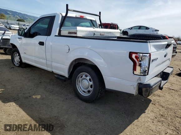 2016 Ford F-150 XL with VIN 1FTMF1CP3GKE99812, listed as a Copart auction lot 48350355 with 115,561 mi miles and Salvage Title. Bid and sale history available at carsss.com. Image 2.