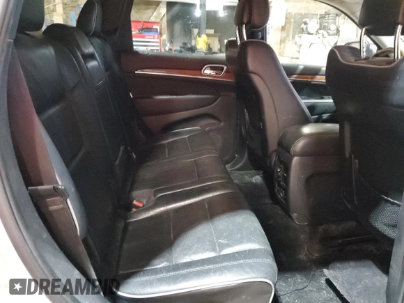2013 Jeep Grand Cherokee Overland with VIN 1C4RJFCT8DC620547, listed as a Copart auction lot 50946725 with 153,697 mi miles and Clean Title. Bid and sale history available at carsss.com. Image 10.