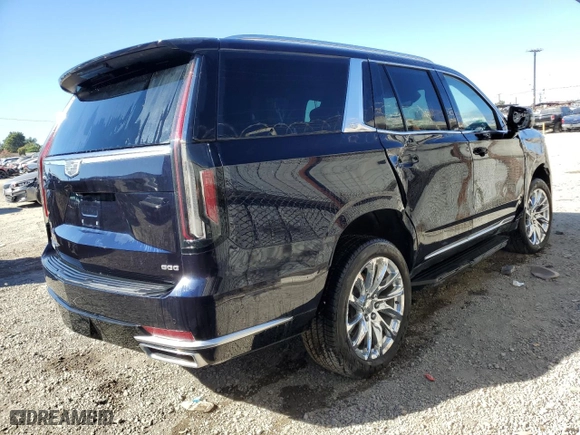 2022 Cadillac Escalade Premium Luxury with VIN 1GYS4BKL9NR173173, listed as a Copart auction lot 79972944 with 68,131 mi miles and Salvage Title. Bid and sale history available at carsss.com. Image 3.