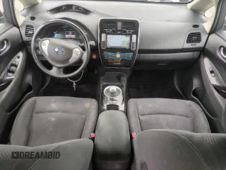 2015 Nissan LEAF S with VIN 1N4AZ0CP3FC327105, listed as a Copart auction lot 61426595 with 71,693 mi miles and Salvage title. Bid and sale history available at DreamBid. Image 8.