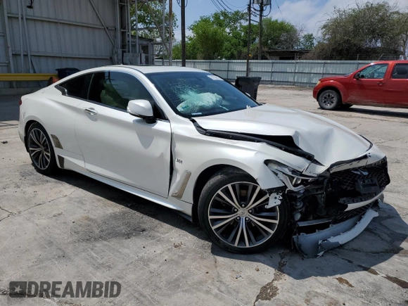 2017 Infiniti Q60 Premium z VIN JN1EV7EK1HM363005, wystawiony jako Copart lot #51238115 z przebiegiem 98 929 mil mil oraz Szkoda całkowita • Salvage title. Historia ofert i sprzedaży dostępna na DreamBid. Obrazek 4.