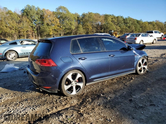 2015 Volkswagen GTI SE with VIN 3VW4T7AU4FM040412, listed as a Copart auction lot 81887394 with 120,922 mi miles and Salvage Title. Bid and sale history available at DreamBid. Image 3.