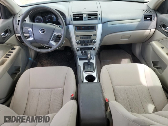 2010 Mercury Milan with VIN 3MEHM0HA6AR637611, listed as a Copart auction lot 69890354 with 23,029 mi miles and Non repairable. Bid and sale history available at DreamBid. Image 8.