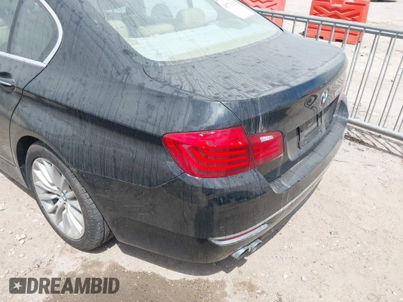 2014 BMW 5 Series 528i with VIN WBA5A5C50ED508666, listed as a IAAI auction lot 41776222 with 119,382 mi miles. Bid and sale history available at carsss.com. Image 6.
