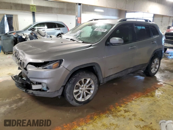 2020 Jeep Cherokee Latitude with VIN 1C4PJMCB2LD651255, listed as a Copart auction lot 88326875 with 120,622 mi miles and Non Repairable. Bid and sale history available at carsss.com. Image 1.