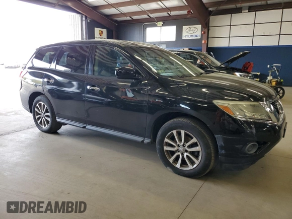 2014 Nissan Pathfinder Platinum with VIN 5N1AR2MM3EC666659, listed as a Copart auction lot 55464035 with 119,796 mi miles and Clean Title. Bid and sale history available at carsss.com. Image 4.