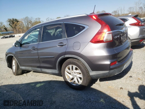2015 Honda CR-V EX-L with VIN 2HKRM3H7XFH559095, listed as a Copart auction lot 50467565 with 141,323 mi miles and Salvage Title. Bid and sale history available at carsss.com. Image 2.