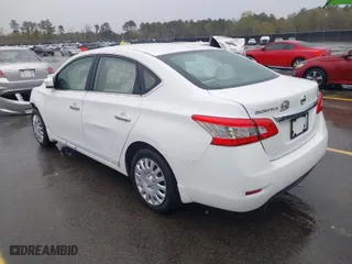 2015 Nissan Sentra SV with VIN 3N1AB7AP2FY287183, listed as a IAAI auction lot 41851052 with 236,143 mi miles. Bid and sale history available at carsss.com. Image 3.