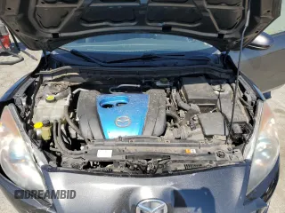 2012 Mazda 3 i Grand Touring with VIN JM1BL1W8XC1642842, listed as a Copart auction lot 57833245 with 104,914 mi miles and Salvage title. Bid and sale history available at DreamBid. Image 11.