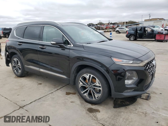 2019 Hyundai Santa Fe Ultimate with VIN 5NMS53AA6KH045644, listed as a Copart auction lot 44563635 with 64,777 mi miles and Non Repairable. Bid and sale history available at carsss.com. Image 4.