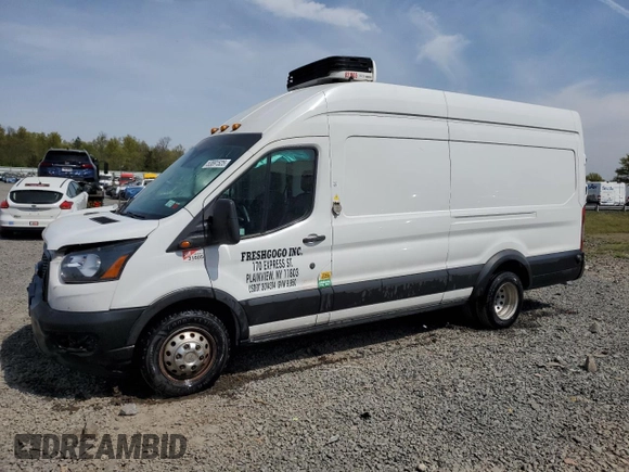 2021 Ford Transit z VIN 1FTBF4X87MKA04342, wystawiony jako Copart lot #53891525 z przebiegiem 114 503 mil mil oraz Szkoda całkowita • Salvage title. Historia ofert i sprzedaży dostępna na DreamBid. Obrazek 1.