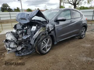 2022 Honda HR-V EX with VIN 3CZRU6H50NM762581, listed as a Copart auction lot 51292365 with 57,419 mi miles and Non Repairable. Bid and sale history available at carsss.com. Image 1.