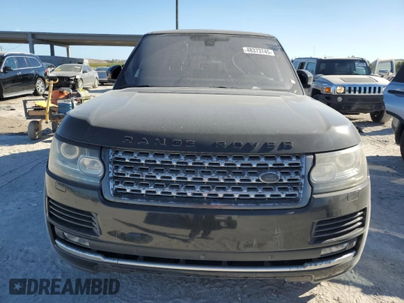 2016 Land Rover Range Rover Supercharged с VIN SALGS2EFXGA300708, выставлен на аукционе Copart как лот 48373745 с пробегом 120 133 миль миль и Чистый • Clean title. История ставок и продаж доступна на DreamBid. Изображение 5.