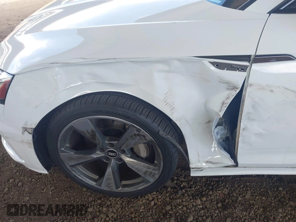 2021 Audi A5 S line Premium Plus z VIN WAUTAAF56MA029485, wystawiony jako IAAI lot #42064786 z przebiegiem 53 808 mil mil oraz . Historia ofert i sprzedaży dostępna na DreamBid. Obrazek 6.