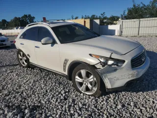 2010 Infiniti FX with VIN JN8AS1MU2AM802758, listed as a Copart auction lot 75509034 with Not Provided miles and Salvage Title. Bid and sale history available at DreamBid. Image 4.