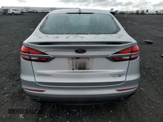 2019 Ford Fusion Titanium with VIN 3FA6P0D99KR242616, listed as a Copart auction lot 57525635 with 79,518 mi miles and Salvage title. Bid and sale history available at DreamBid. Image 6.