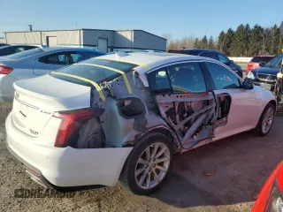 2024 Cadillac CT5 Luxury with VIN 1G6DX5RK8R0108526, listed as a Copart auction lot 48294545 with 25,210 mi miles and Salvage title. Bid and sale history available at DreamBid. Image 3.