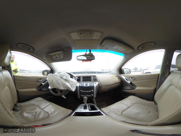 2009 Nissan Murano SL with VIN JN8AZ18W79W160626, listed as a IAAI auction lot 41786916 with 211,448 mi miles. Bid and sale history available at carsss.com. Image 19.