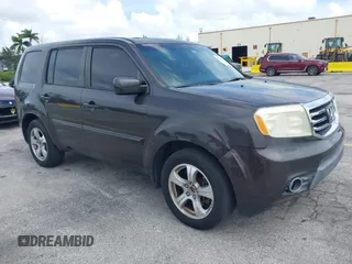 2012 Honda Pilot EX-L with VIN 5FNYF3H69CB028235, listed as a IAAI auction lot 42778928 with 139,570 mi miles and . Bid and sale history available at DreamBid. Image 1.