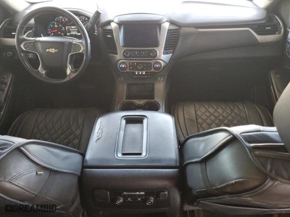 2015 Chevrolet Tahoe LT with VIN 1GNSCBKC8FR535625, listed as a Copart auction lot 48924905 with 123,334 mi miles and Salvage Title. Bid and sale history available at carsss.com. Image 8.