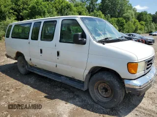 2007 Ford Econoline Passenger XL with VIN 1FBSS31L67DA94471, listed as a Copart auction lot 65384105 with 192,077 mi miles and Clean title. Bid and sale history available at DreamBid. Image 4.