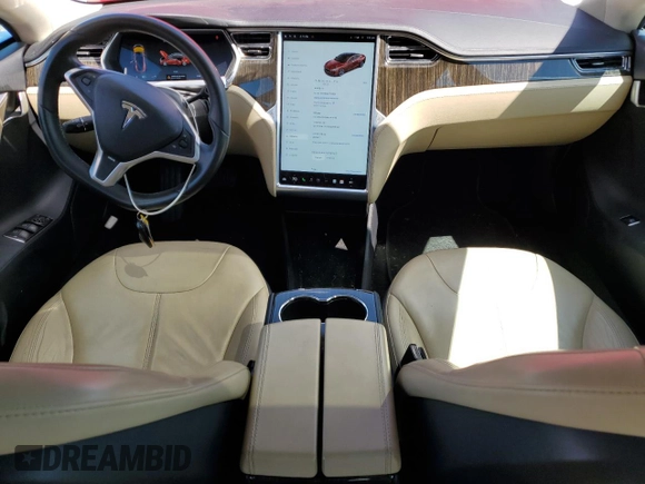 2013 Tesla Model S with VIN 5YJSA1DN0DFP08399, listed as a Copart auction lot 58848335 with 162,476 mi miles and Clean title. Bid and sale history available at DreamBid. Image 8.
