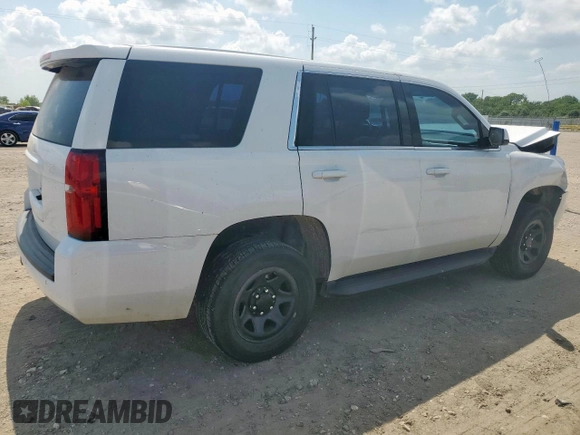 2020 Chevrolet Tahoe Commercial with VIN 1GNLCDEC8LR164117, listed as a Copart auction lot 57888765 with 71,600 mi miles and Salvage title. Bid and sale history available at DreamBid. Image 3.