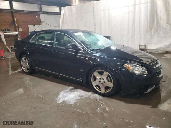 2008 Chevrolet Malibu LT w/2LT with VIN 1G1ZJ577584235544, listed as a Copart auction lot 88051645 with 0 mi miles and Salvage Title. Bid and sale history available at carsss.com. Image 4.