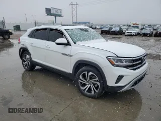2023 Volkswagen Atlas SEL with VIN 1V2BE2CA3PC218970, listed as a Copart auction lot 41621275 with Not provided miles and Salvage title. Bid and sale history available at DreamBid. Image 4.