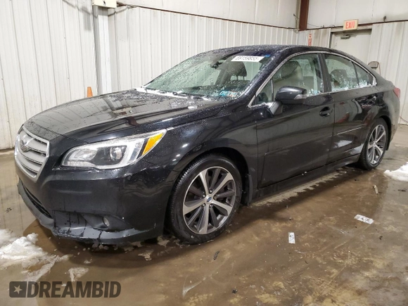 2017 Subaru Legacy Limited with VIN 4S3BNEN60H3061654, listed as a Copart auction lot 89159855 with 146,884 mi miles and Salvage Title. Bid and sale history available at carsss.com. Image 1.