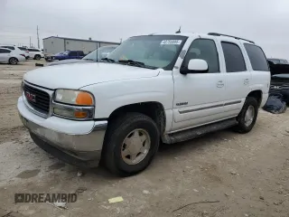 2005 GMC Yukon SLT with VIN 1GKEC13V25J250680, listed as a Copart auction lot 43755085 with 137,752 mi miles and Clean Title. Bid and sale history available at carsss.com. Image 1.