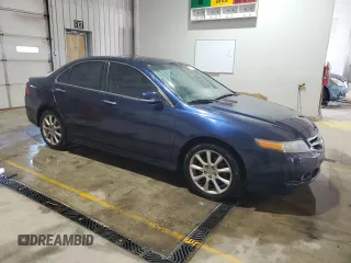2006 Acura TSX with VIN JH4CL96886C020573, listed as a Copart auction lot 63776675 with 232,448 mi miles and Salvage title. Bid and sale history available at DreamBid. Image 4.