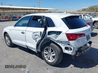 2022 Audi Q5 S line Premium with VIN WA1GAAFY0N2012590, listed as a IAAI auction lot 42004119 with 35,843 mi miles. Bid and sale history available at carsss.com. Image 3.